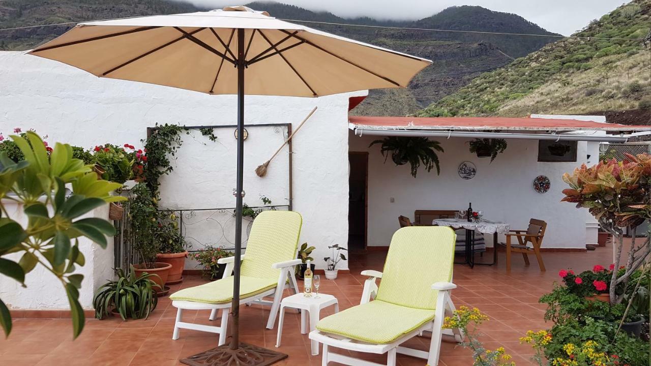Апартаменты Vivelorural Atico Y Terraza En El Risco De Agaete Агаэте Экстерьер фото